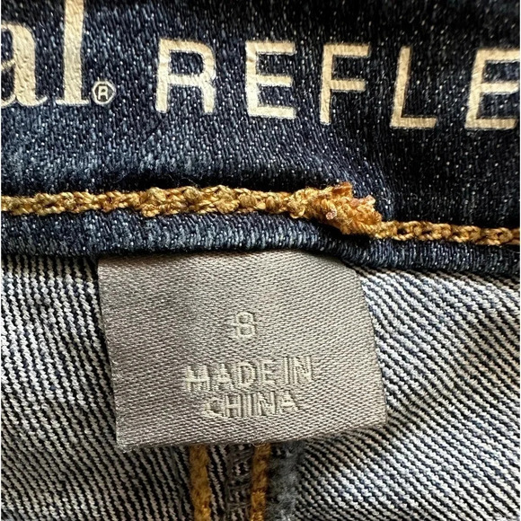NATURAL REFLECTIONS ~ Women’s relaxed medium wash denim jeans size 8 - Picture 6 of 8
